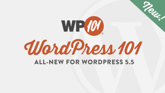 WordPress 101 Tutorial Videos for WordPress 5.5
